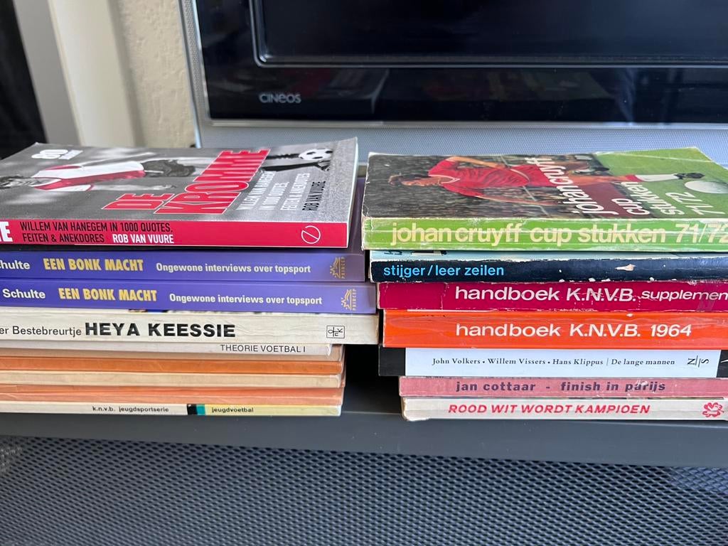 Diverse sportboeken te koop, Ophalen of Verzenden, Gebruikt, Overige sporten, Boek of Tijdschrift