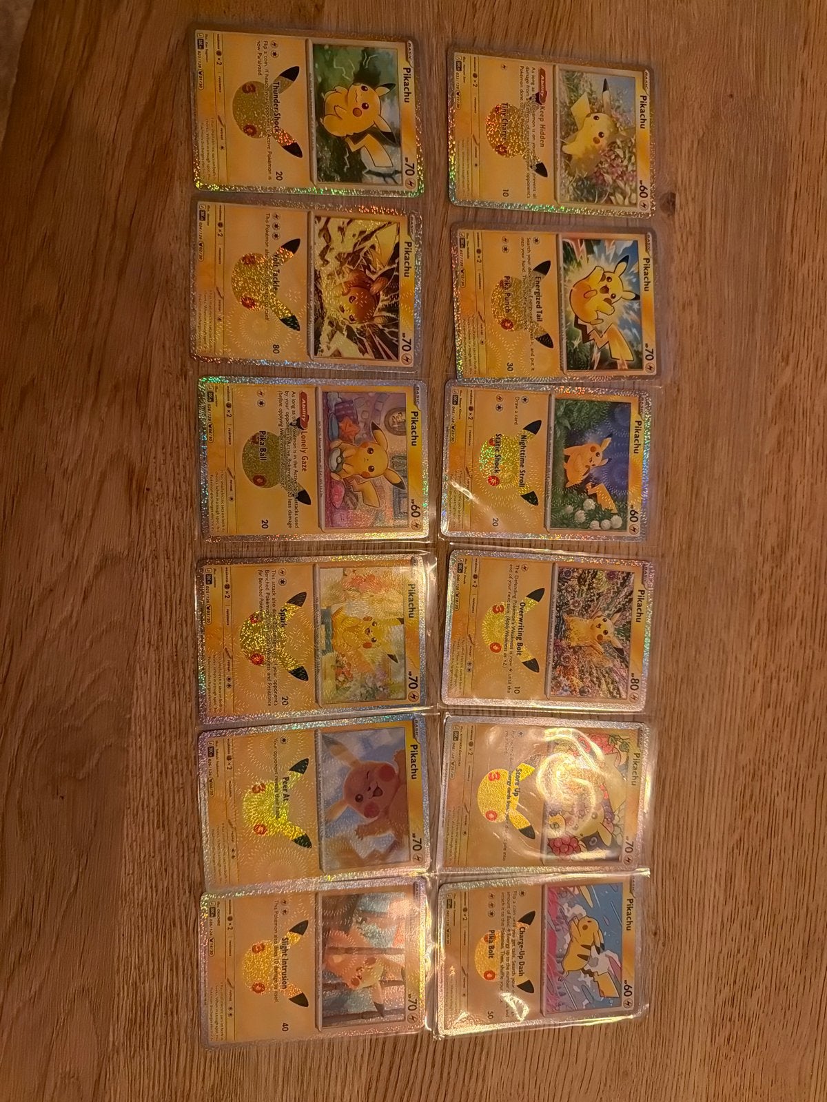Pikachu Celebrations Set - Pokémon Kaarten, Ophalen of Verzenden, Zo goed als nieuw, Meerdere kaarten, Foil