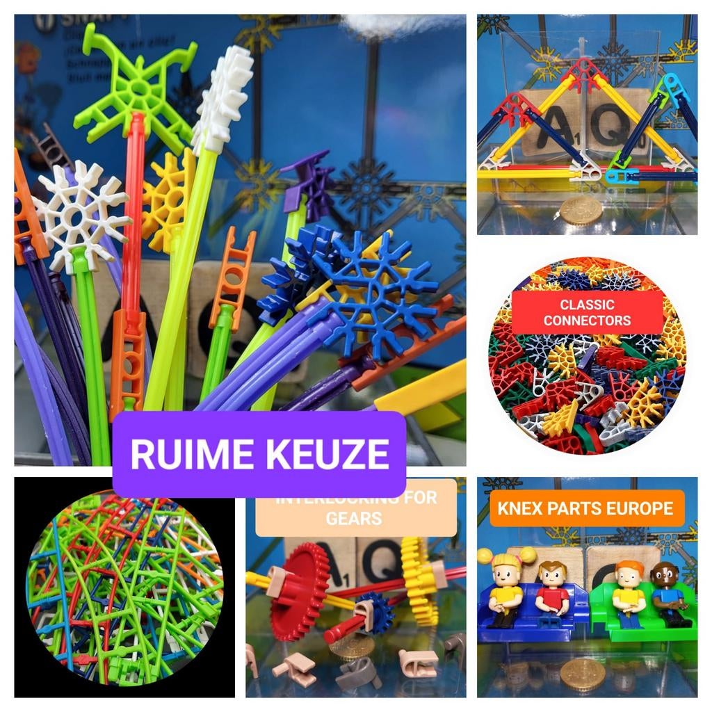 K'nex onderdelen: losse onderdelen & startpakketjes, Gebruikt, K'nex Industries, K'nex, Info@knex.com