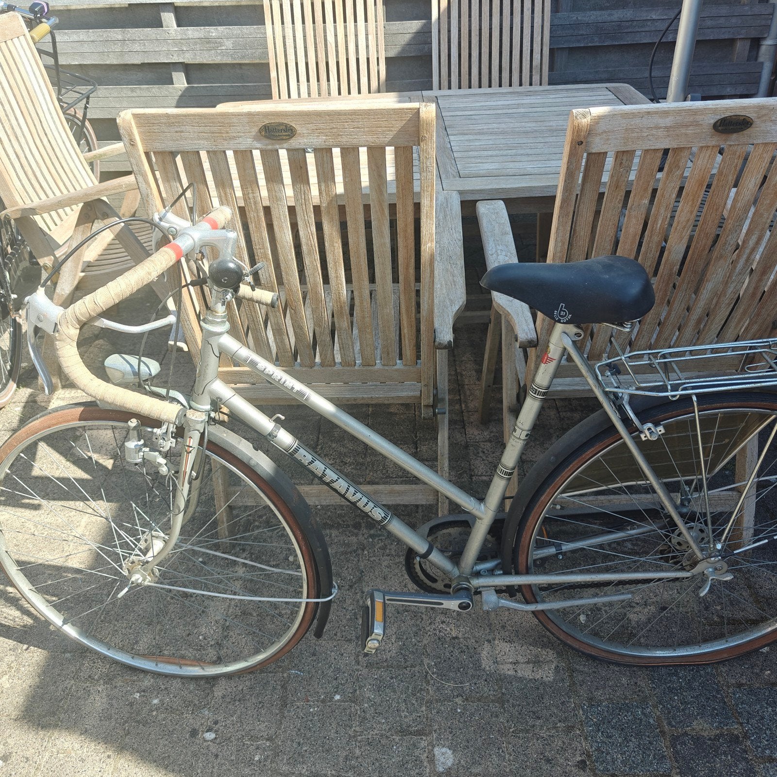 Batavus Sprint racefiets - Vintage, Fietsen en Brommers, Ophalen, Gebruikt, Batavus, Versnellingen