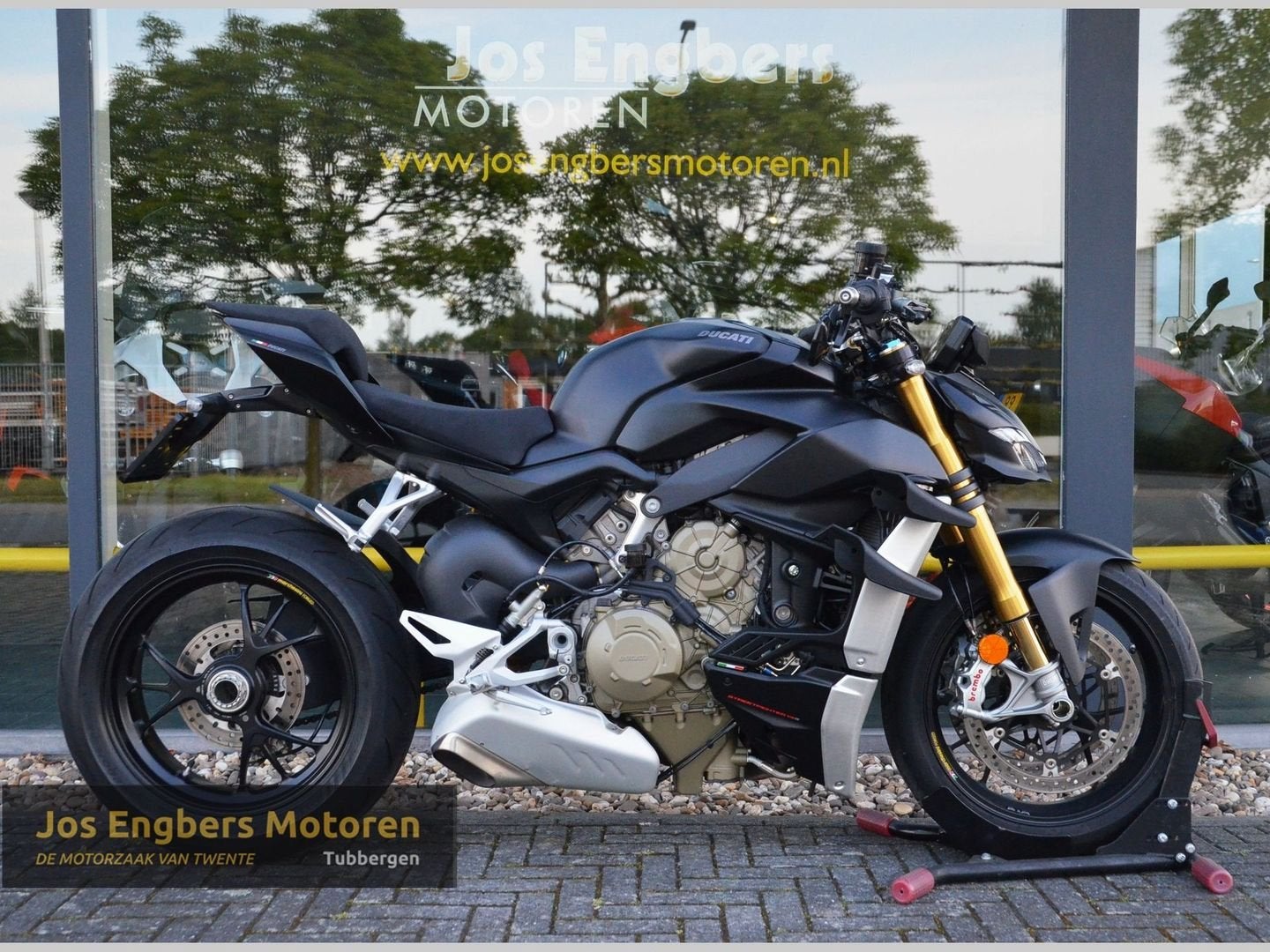 DUCATI STREETFIGHTER V4 S Dark Stealth / 2021, DUCATI, 4 cilinders, Bedrijf, Onbekend