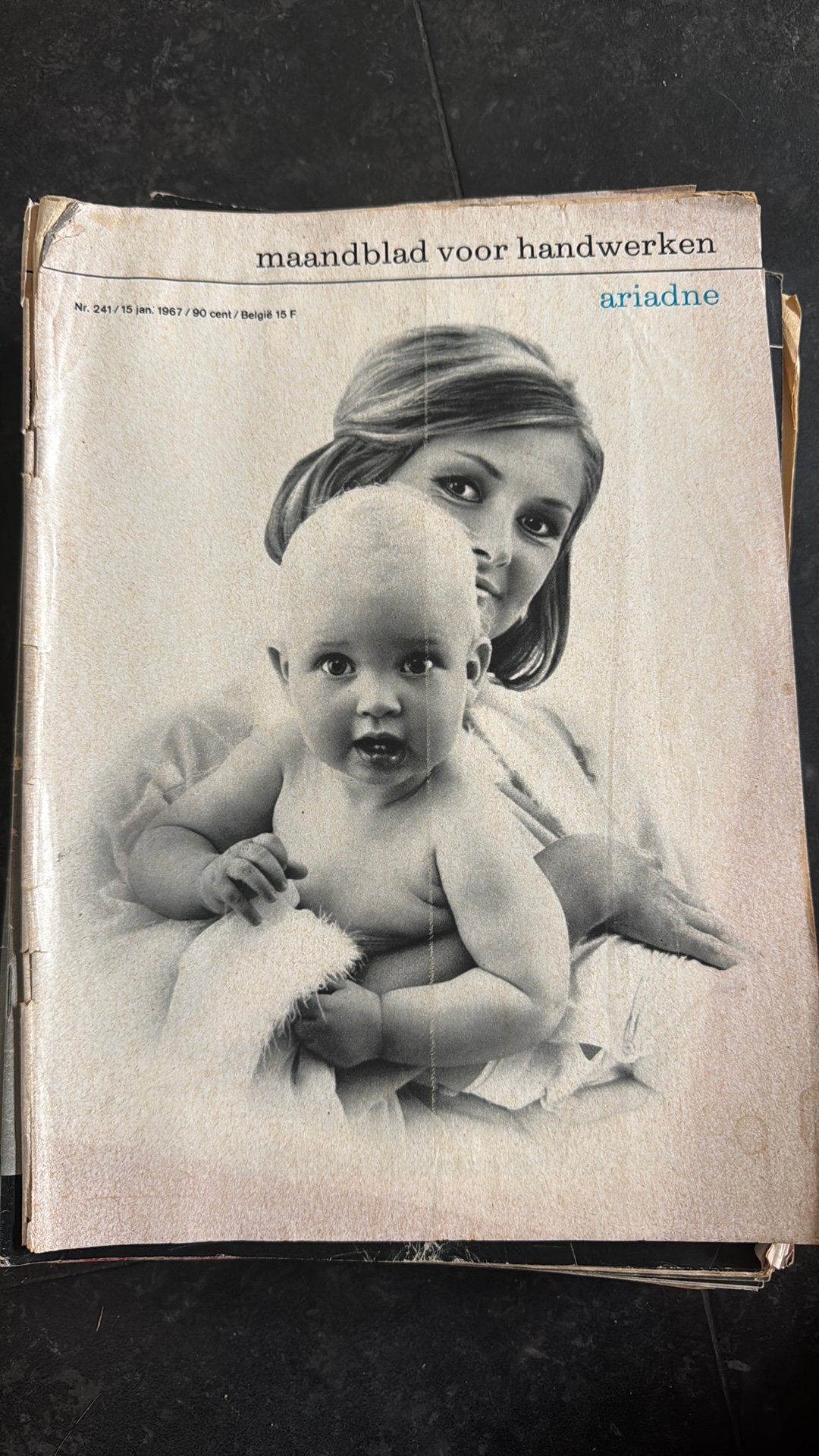 Ariadne handwerken 1967 10 nummers, Boeken, Ophalen of Verzenden, Gelezen