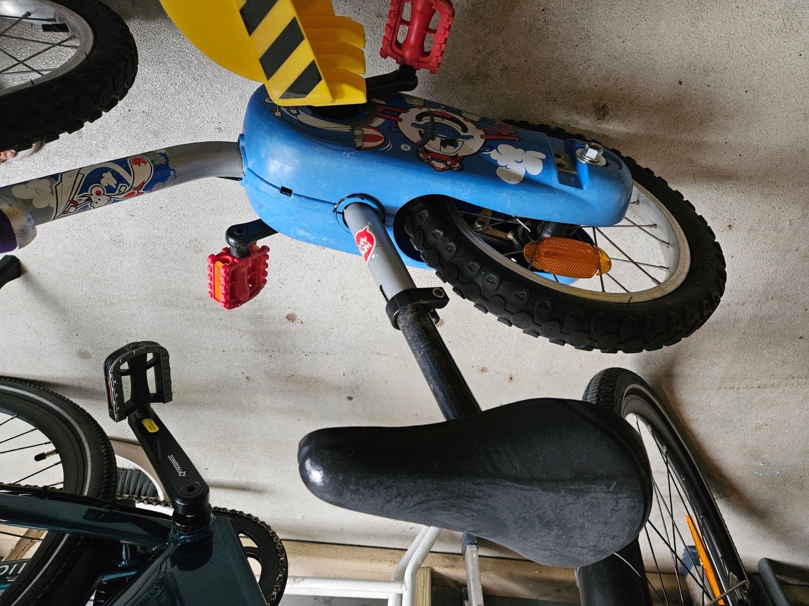 Btwin kinderfiets 16 inch, Velgrem, Ophalen of Verzenden, Btwin, 16 tot 20 inch