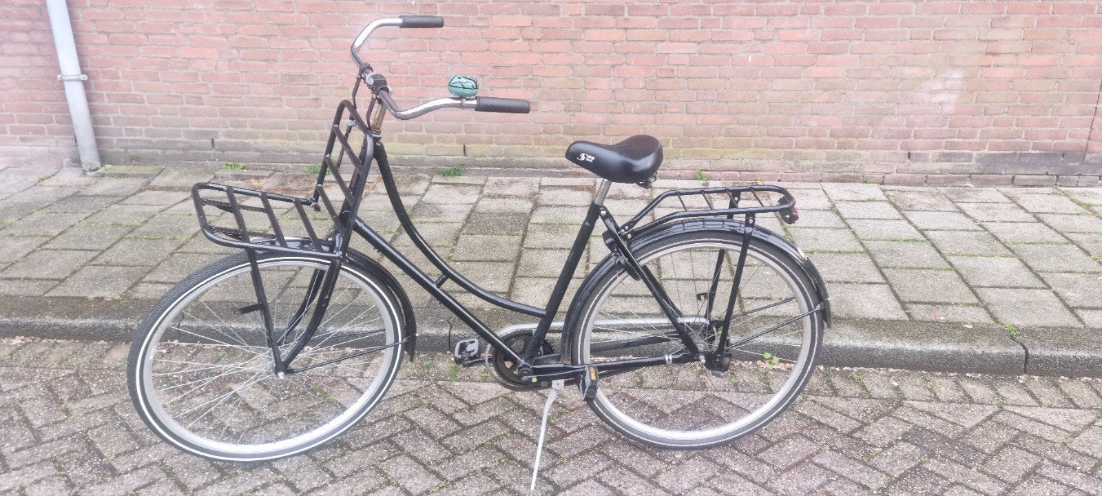 Oma fiets, 53 tot 56 cm, Ophalen, Gebruikt, Terugtraprem