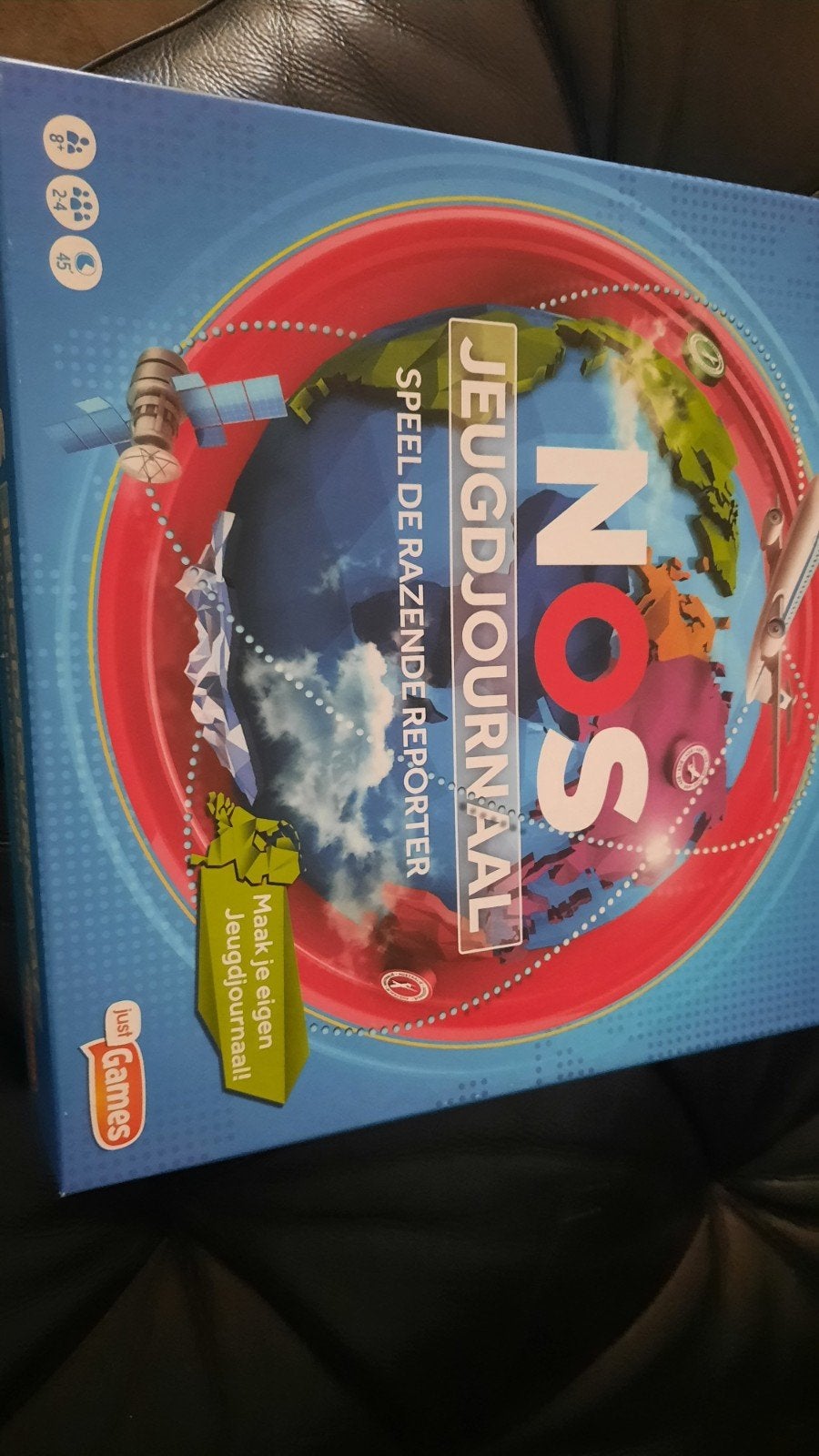 Leuk om dit bijvoorbeeld  deze vakantie  met elkaar te spele, Ophalen