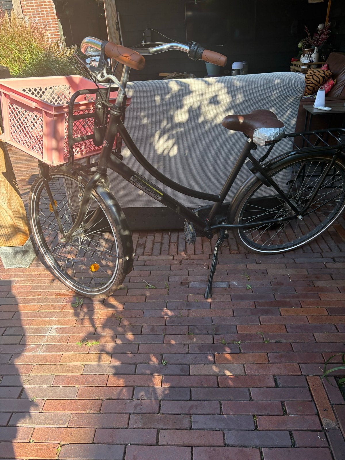 26 inch meisjesfiets 10-12 jaar, Fietsen en Brommers, Gebruikt, Velgrem, Versnellingen, Ophalen