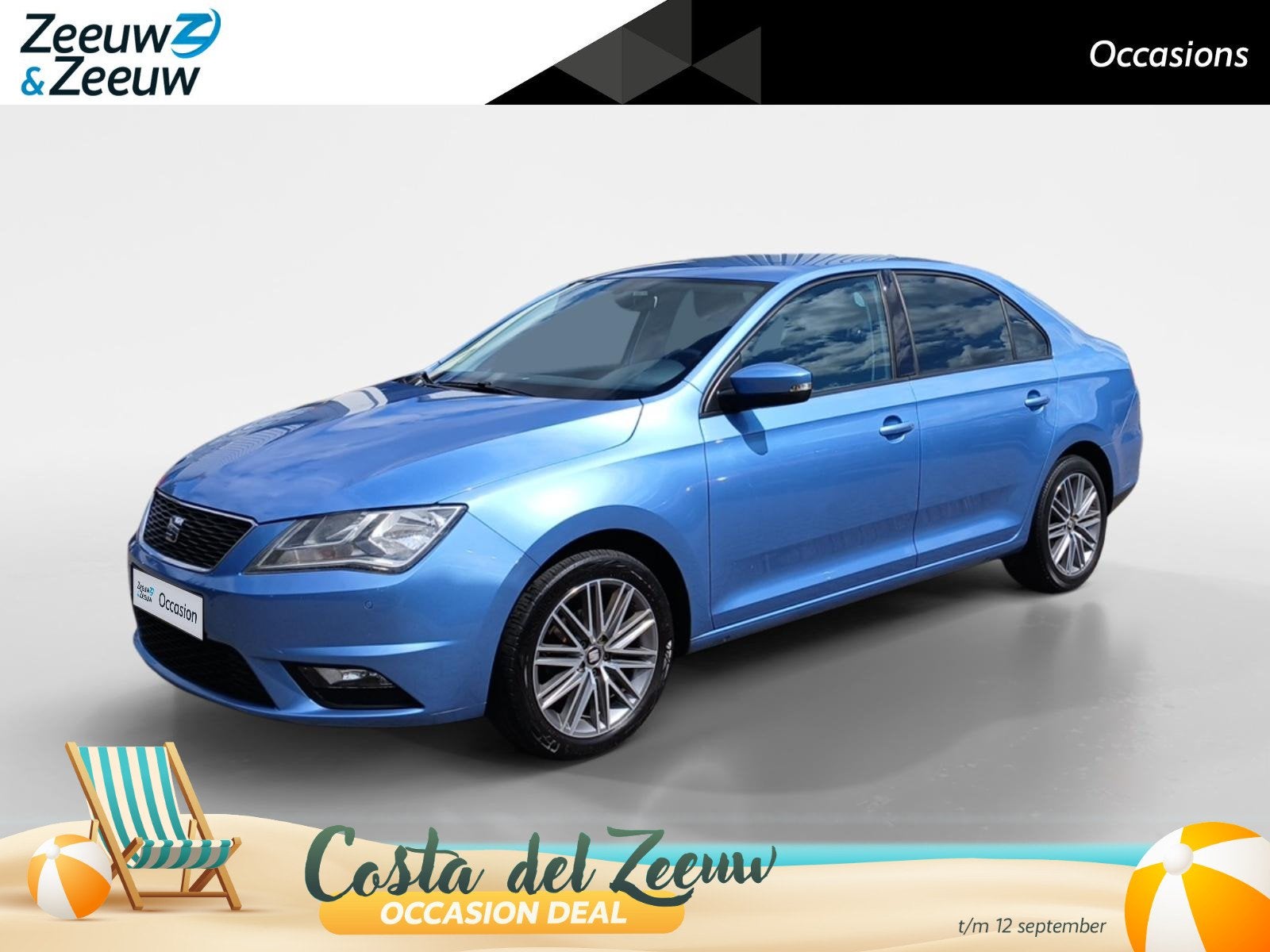 SEAT Toledo 1.2 TSI Style Connect | Climate | Cruise | Trekh, Auto's, Seat, 12 maanden, Stof, Gebruikt, Blauw