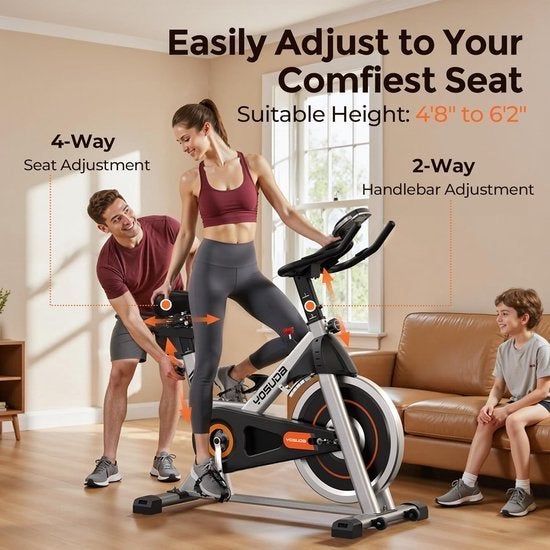 Magnetische Hometrainer – Ergometer Fiets – Indoor Bike, Corvance B.V., Verzenden, Nieuw, Corvancebol@gmail.com