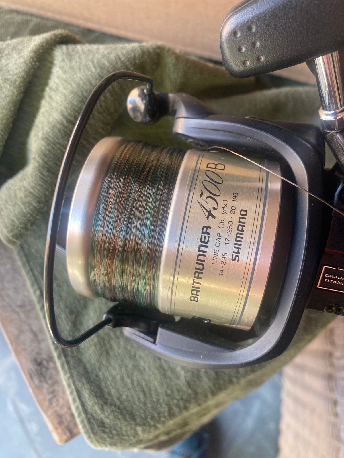 Gevraagd Shimano 4500B reserve spoelen, Ophalen of Verzenden, Zo goed als nieuw
