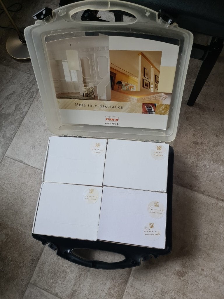 NMC demokoffer plinten, lijsten, ornamenten, Overige materialen, Overige typen, Nieuw, Ophalen of Verzenden