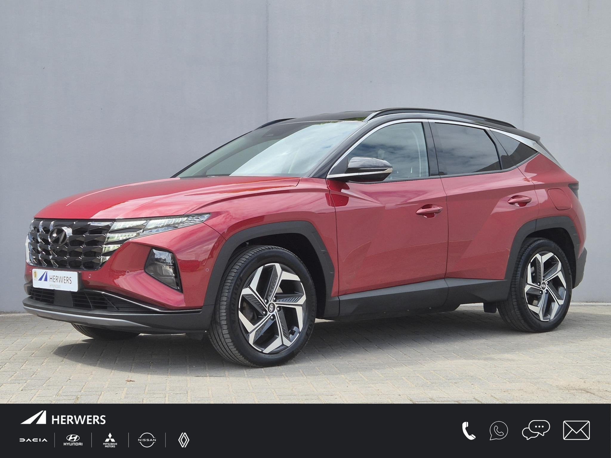 Hyundai Tucson 1.6 T-GDI PHEV Premium 4WD / Fabrieksgarantie, Automaat, 1350 kg, 14 kWh, Gebruikt
