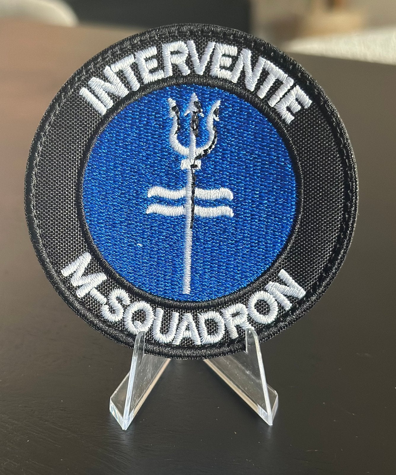 NLMARSOF M-Squadron Interventie Patch UIM, Ophalen of Verzenden, Luchtmacht, Nederland, Embleem of Badge