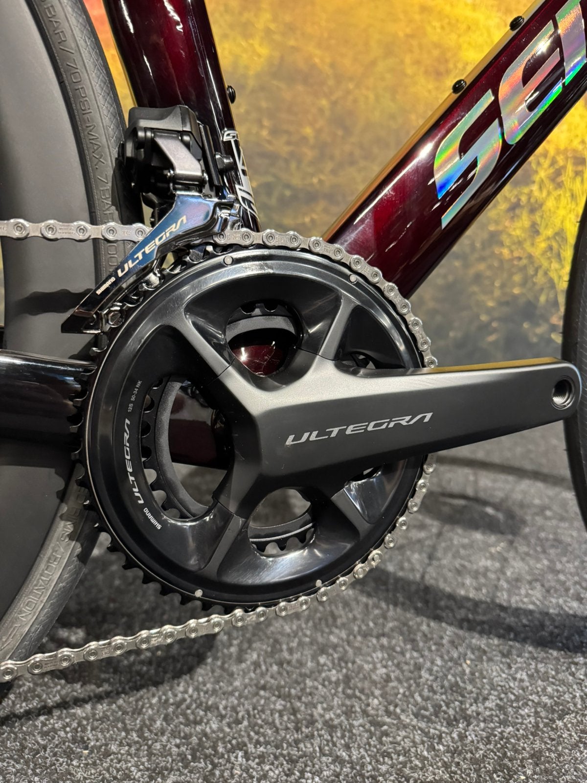 Sensa Giulia Supremo Ultegra Di2 55cm prachtige rode kleur, Overige merken, 28 inch, Carbon, Nieuw