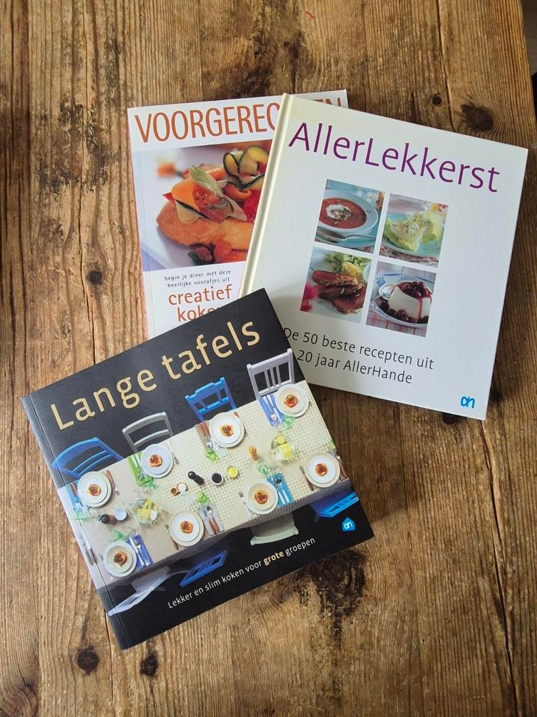 GERESERVEERD: 3 kookboeken, afhalen in Hoogland, Boeken, Kookboeken, Ophalen, Gelezen
