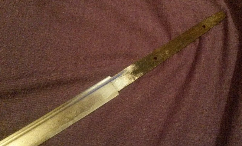 Scherp japans samurai katana blad, Verzamelen, Militaria | Algemeen, Ophalen of Verzenden, Overige soorten, Azië, Zwaard of Sabel