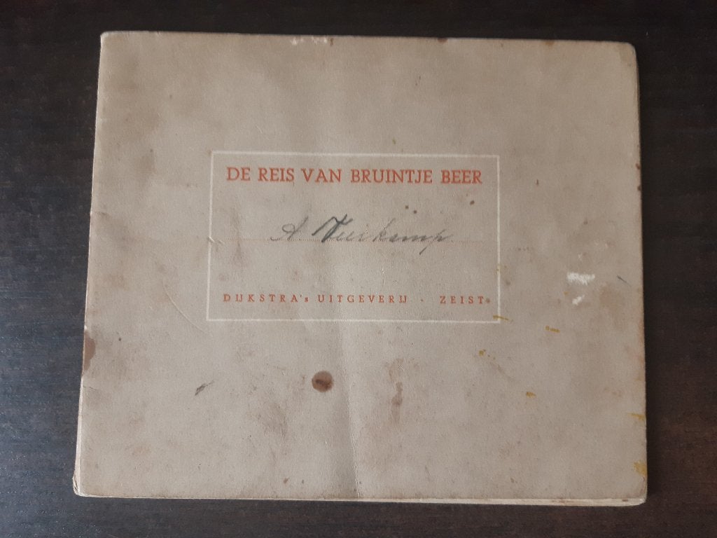 De Reis van Bruintje Beer 2de Klas tekenboekje, Eén stripboek, Ophalen of Verzenden, Gelezen, Mary Tourtel