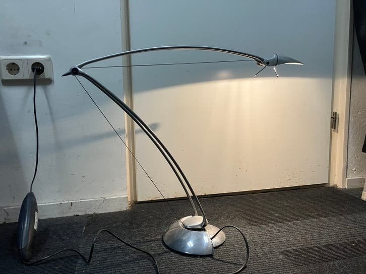 Wondermooie Titiana Moonlight vintage bureaulamp AB design, Ophalen, Bureaulamp, Gebruikt, Overige merken