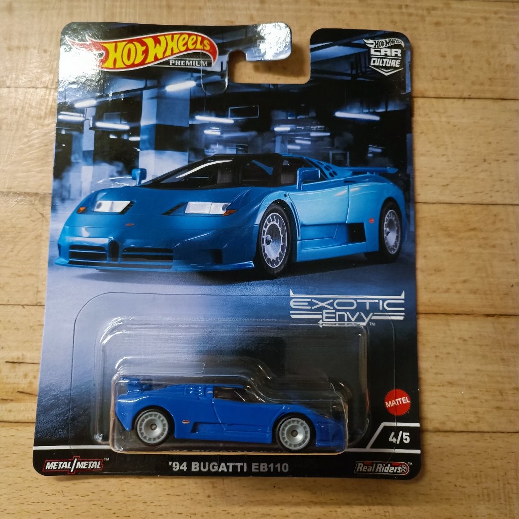 hot wheels Exotic Envy 94 Bugatti EB100, Ophalen of Verzenden, Nieuw, Auto