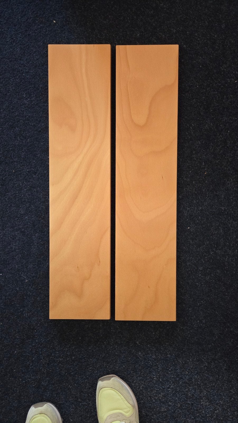 2 blank houten Auping planken, Minder dan 25 mm, Ophalen of Verzenden, Plank, Minder dan 200 cm