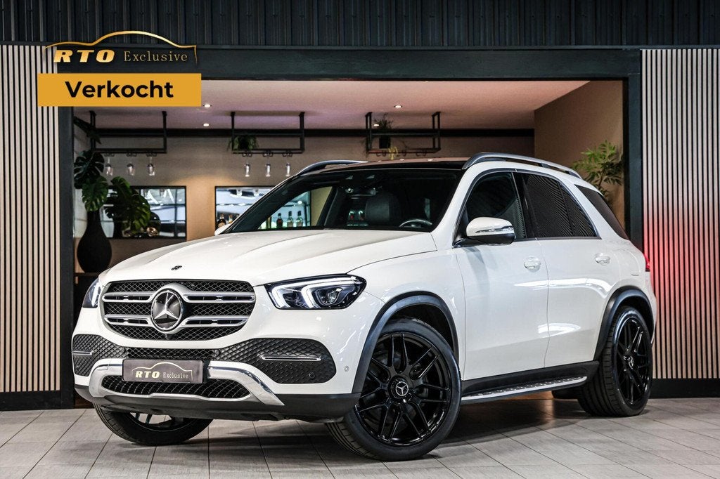 Mercedes GLE-klasse 350 e 4MATIC|SOH 98%|Pano|HUD|Leder|Dist, Auto's, Mercedes-Benz, Bedrijf, Te koop, GLE, 360° camera, 4x4, ABS