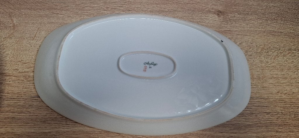 Vintage Arzberg serveerschaal met graanmotief Jaren 50/60, Ophalen of Verzenden