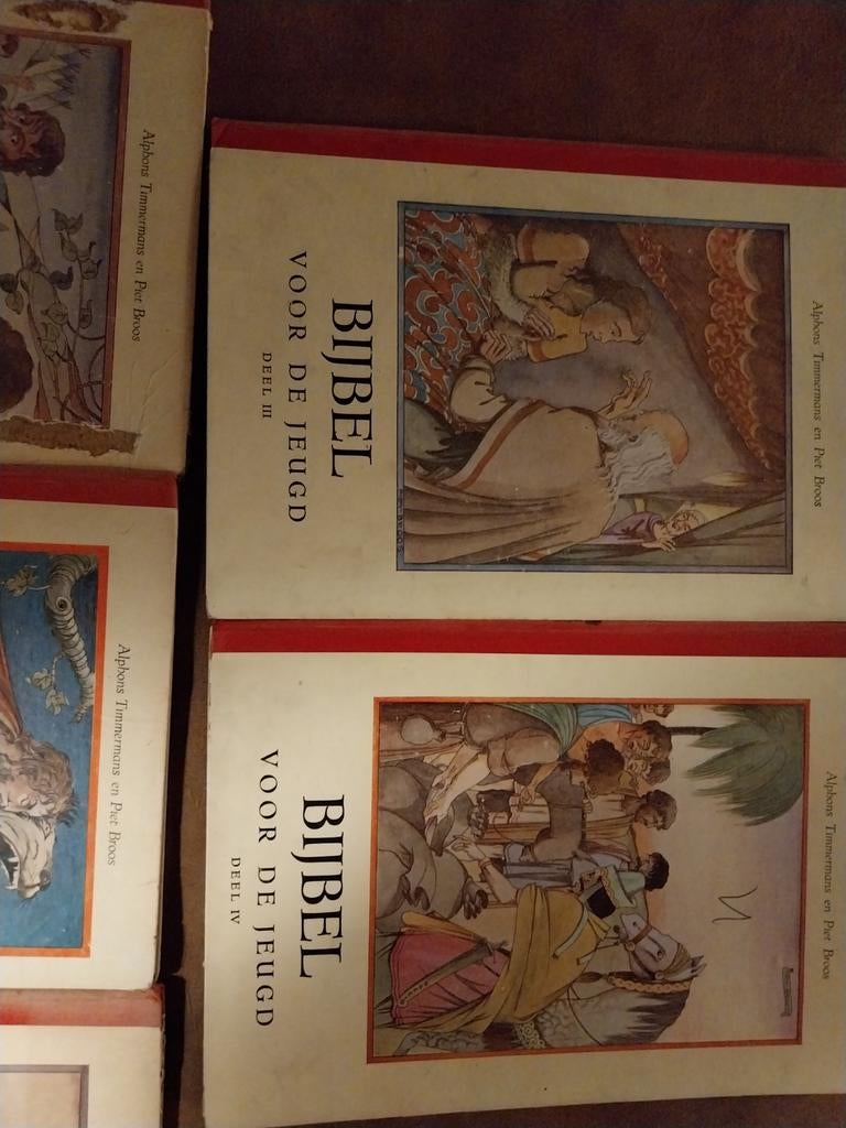 Bijbel voor de Jeugd - Complete Serie (Deel I t/m VII), Antiek en Kunst, Ophalen of Verzenden, Alphons Timmermans en Piet Bos