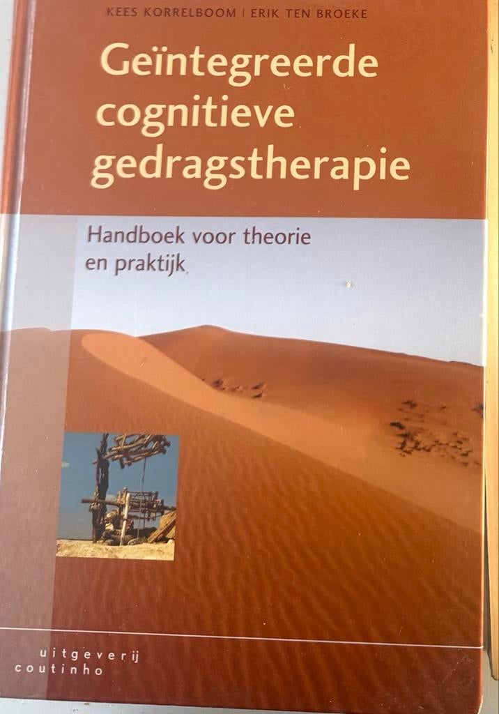 Geïntegreerde cognitieve gedragstherapie, Boeken, Studieboeken en Cursussen, Ophalen of Verzenden, Gamma, Zo goed als nieuw, HBO