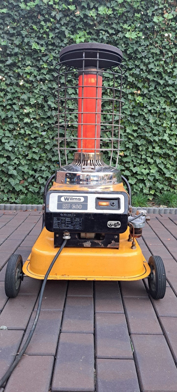 master val 6 wilms heater diesel RU360, Ophalen, Gebruikt
