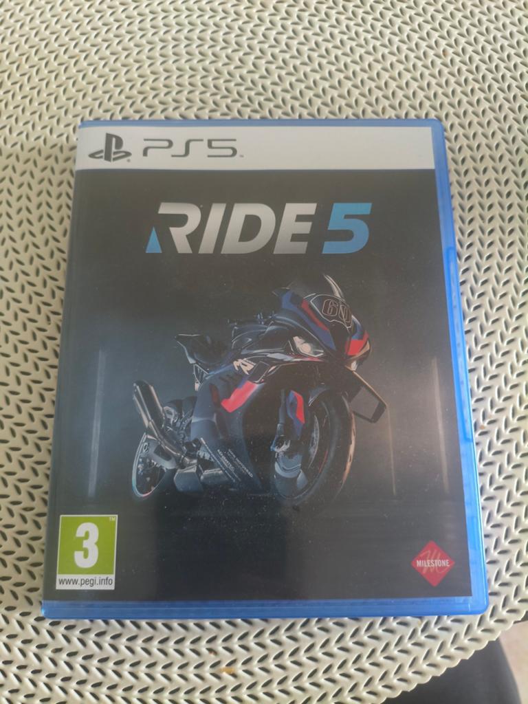 RIDE 5 PS5 - Motorracegame voor PlayStation 5 spel, Racen en Vliegen, 2 spelers, Ophalen of Verzenden, Zo goed als nieuw