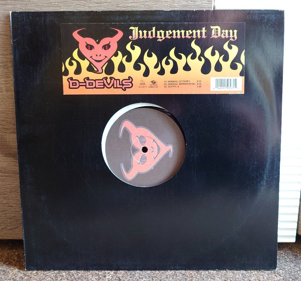 D-Devils ‎– Judgement Day (12'' Vinyl), Cd's en Dvd's, Verzenden, Dance, Zo goed als nieuw, 12 inch