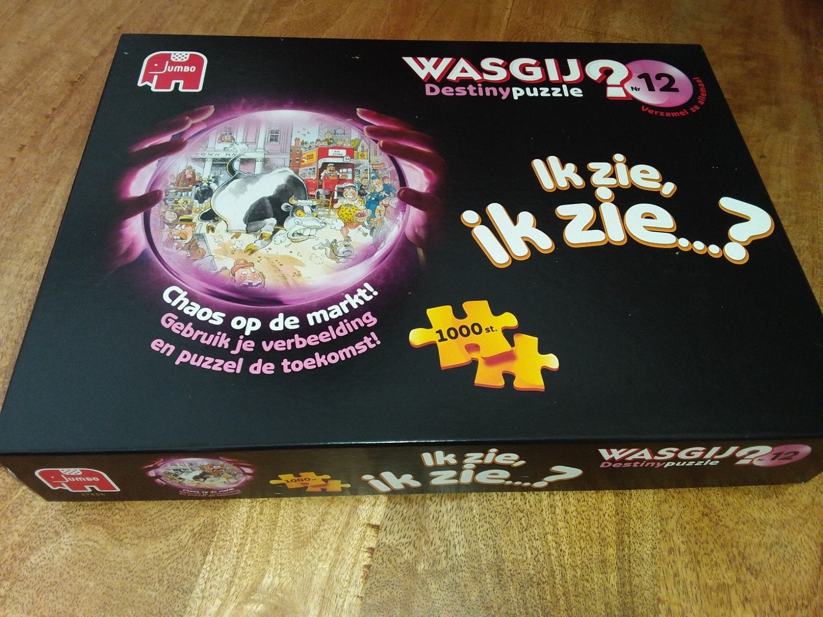 Wasgij Destiny 12: Ik zie, ik zie...? 1000 stukjes, Ophalen of Verzenden