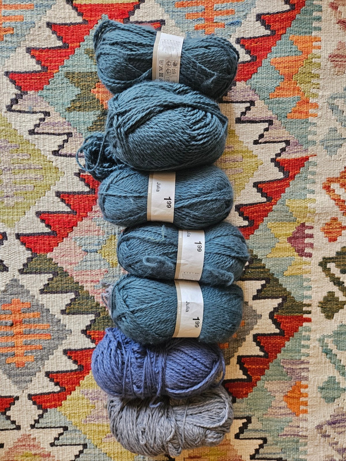Wol Zeeman Julia - Gratis op te halen, Hobby en Vrije tijd, Ophalen, Gebruikt, Breien of Haken, Wol of Garen