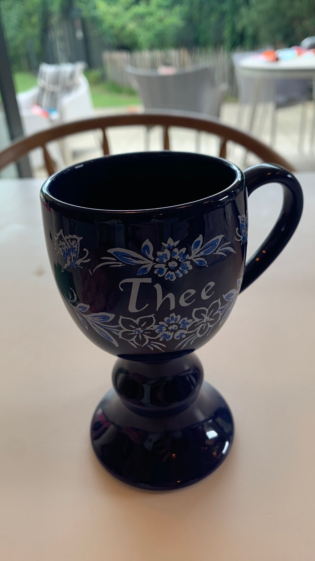 Vintage set thee mokken Zenith Gouda Delfs blauw, Antiek en Kunst, Ophalen of Verzenden