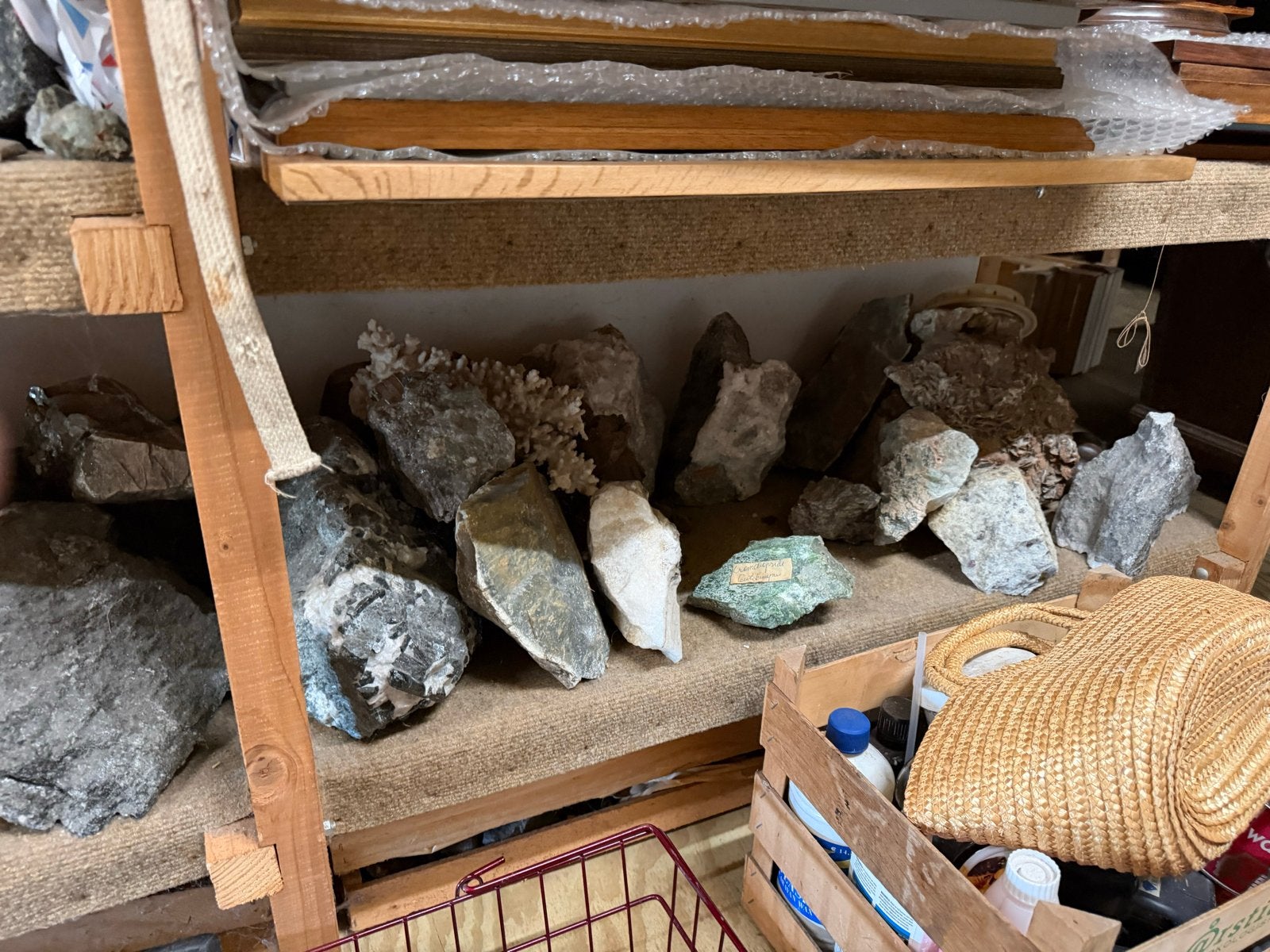 Diverse collectie mineralen en stenen, Verzamelen, Ophalen of Verzenden, Mineraal