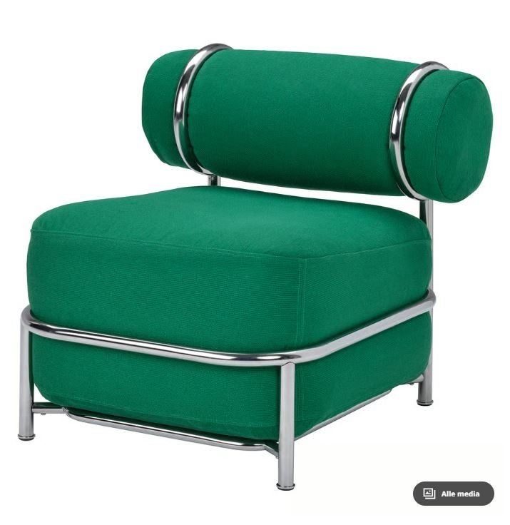 Ikea ps 2026 fauteuil Mikael Axelsson opblaasstoel, Huis en Inrichting, Ophalen, Overige kleuren, Nieuw, Metaal