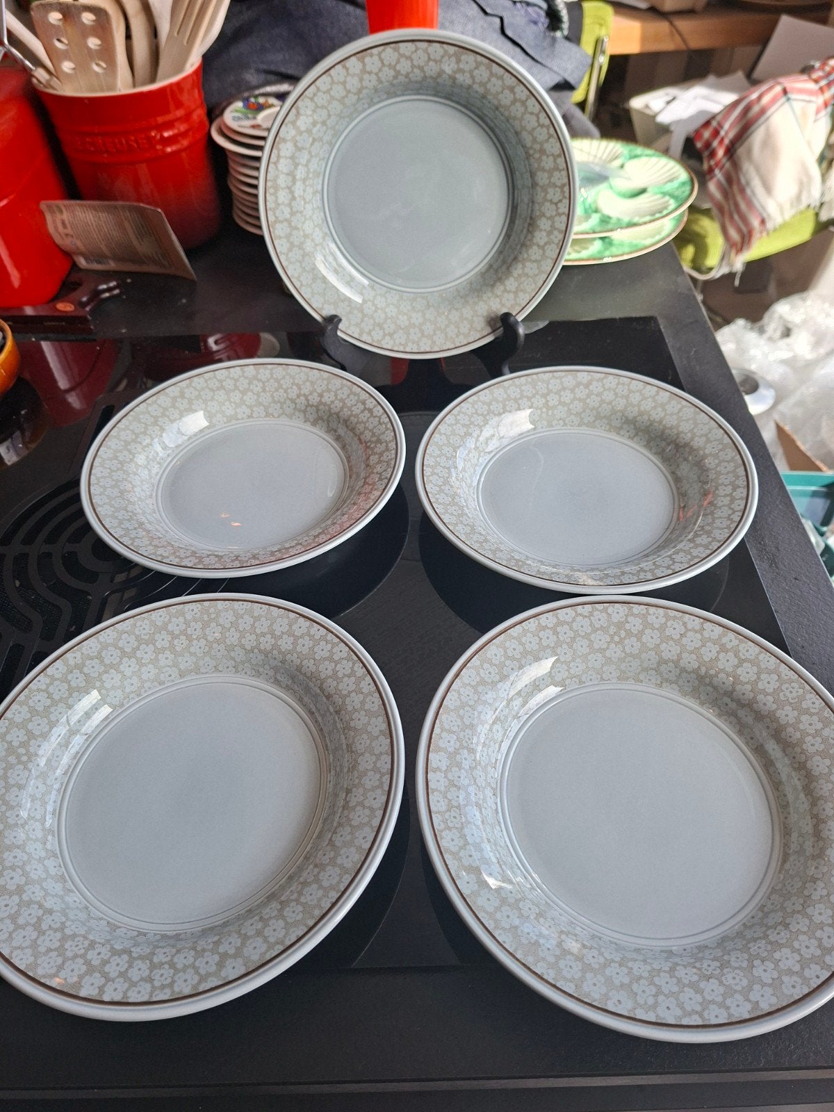 5 Diepe Porseleinen Borden Villeroy & Boch Dalarna, Ophalen of Verzenden