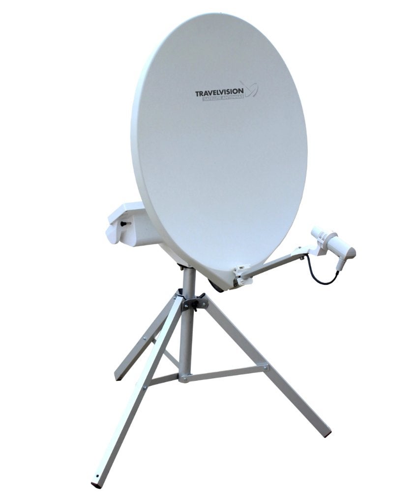 Travel Vision R7 volautomatische schotel - 65 cm Duo, Ophalen, Zo goed als nieuw, (Schotel)antenne, Overige merken