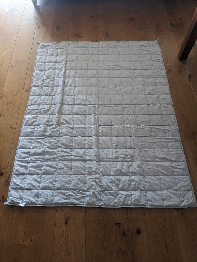 Verzwaringsdeken, Huis en Inrichting, Slaapkamer | Beddengoed, Ophalen, Eenpersoons, Beige, Koppelbaar