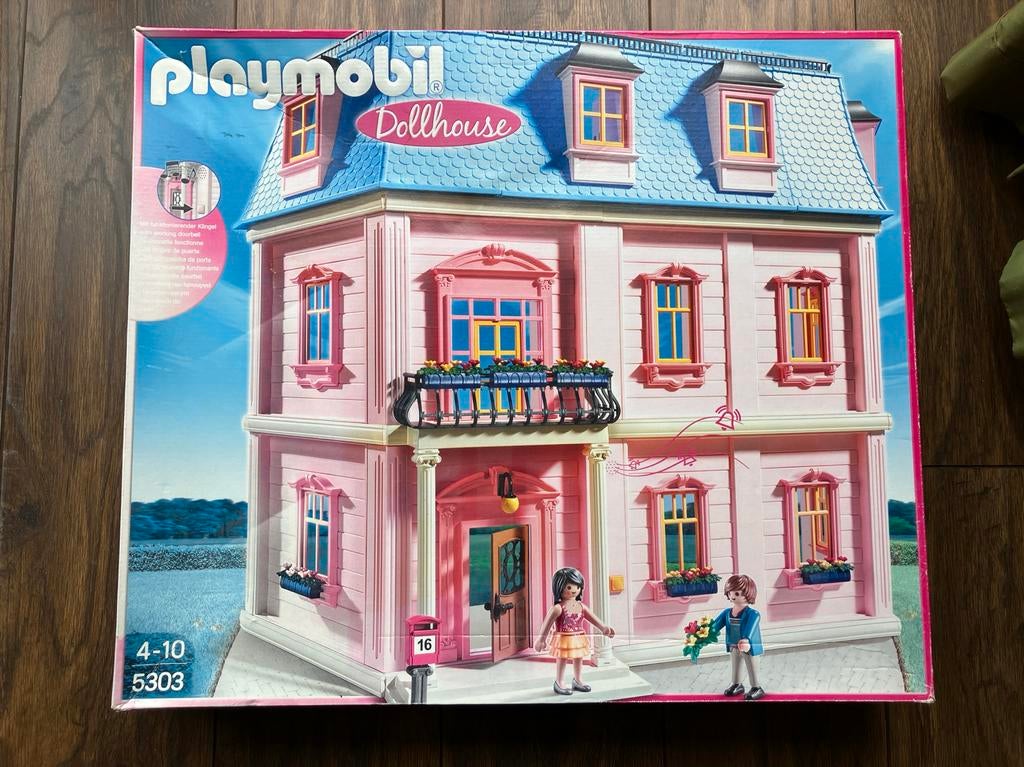 Playmobil Dollhouse 5303 - Groot Poppenhuis, Ophalen, Zo goed als nieuw, Poppenhuis