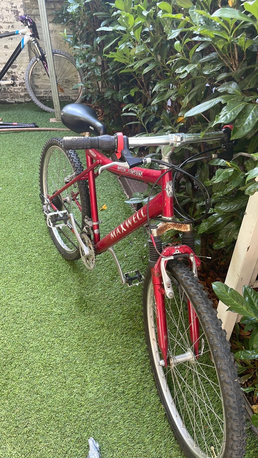 Rode Maxwell Wisconsin MTB, Fietsen en Brommers, Gebruikt, Hardtail, Velgrem, Ophalen