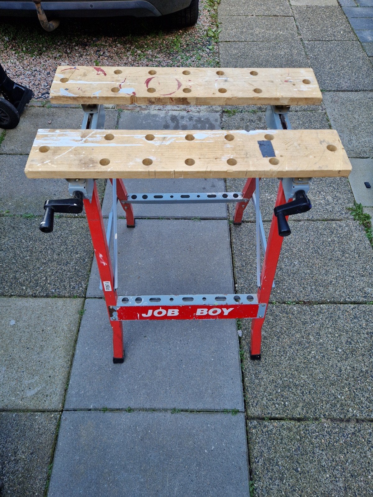 Job Boy Werkbank - Gebruikt maar functioneel, Ophalen, Gebruikt, 70 tot 120 cm, Inklapbaar