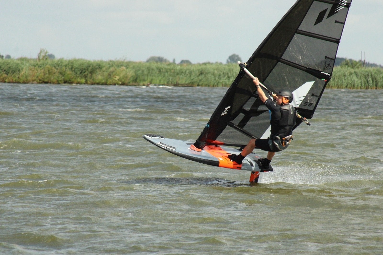 Patrik Windfoil Front Wing 550 cm2 Freerace, Watersport en Boten, Windsurfen, Gebruikt, Patrik Diethelm, Ophalen of Verzenden