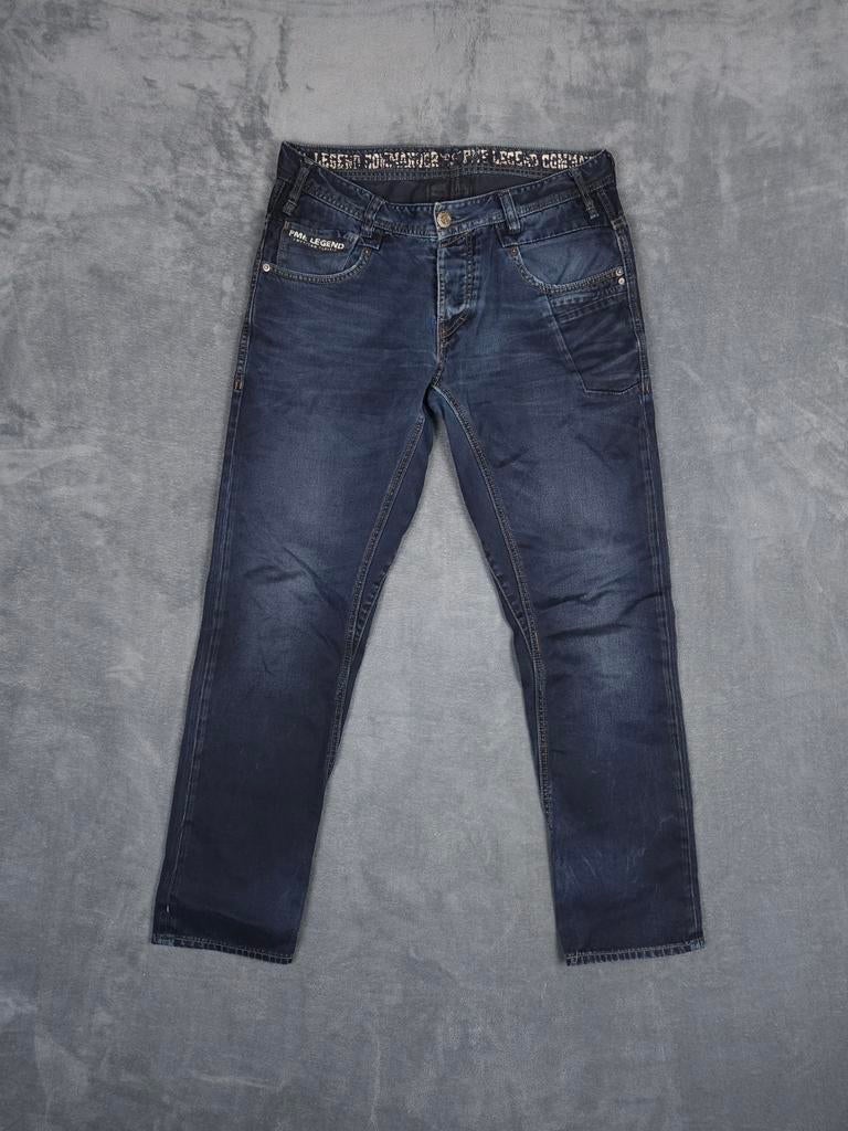 Pme Legend Broek Commander W34 L32 Blauw Jeans Pall Mall., Blauw, ., Ophalen of Verzenden, .