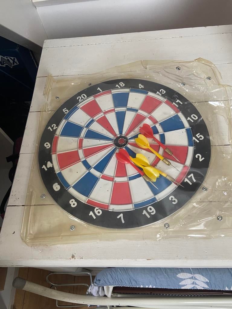 Dartbord, Ophalen, Gebruikt, Dartbord