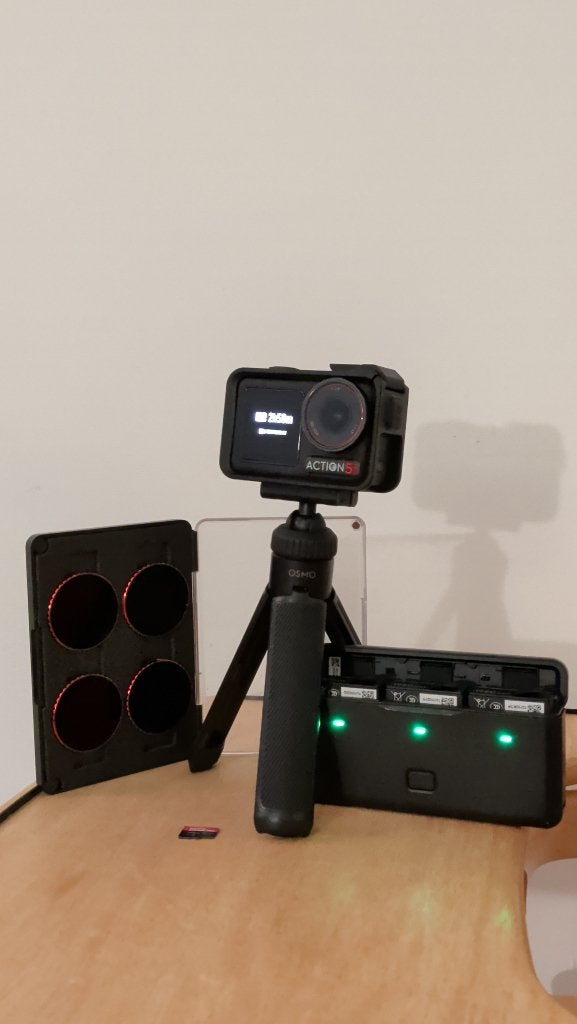 DJI Osmo Action 5 Pro Set & Extra's, Ophalen of Verzenden, Zo goed als nieuw, Overige merken