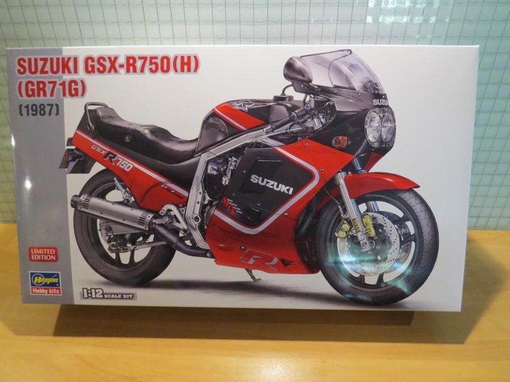 Suzuki GSX-R750 1987 1:12 bouwdoos 21725, Overige merken, MayCheong, Nieuw, Ophalen of Verzenden