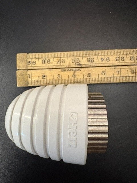 6x HERZ -H handknoppen – vloerverwarming – wit, Doe-het-zelf en Verbouw, Minder dan 30 cm, Overige typen, Minder dan 60 cm, Ophalen of Verzenden