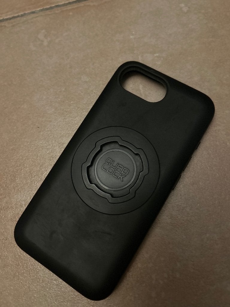 Quad Lock Hoesje voor iPhone 12/12 Pro - Zwart