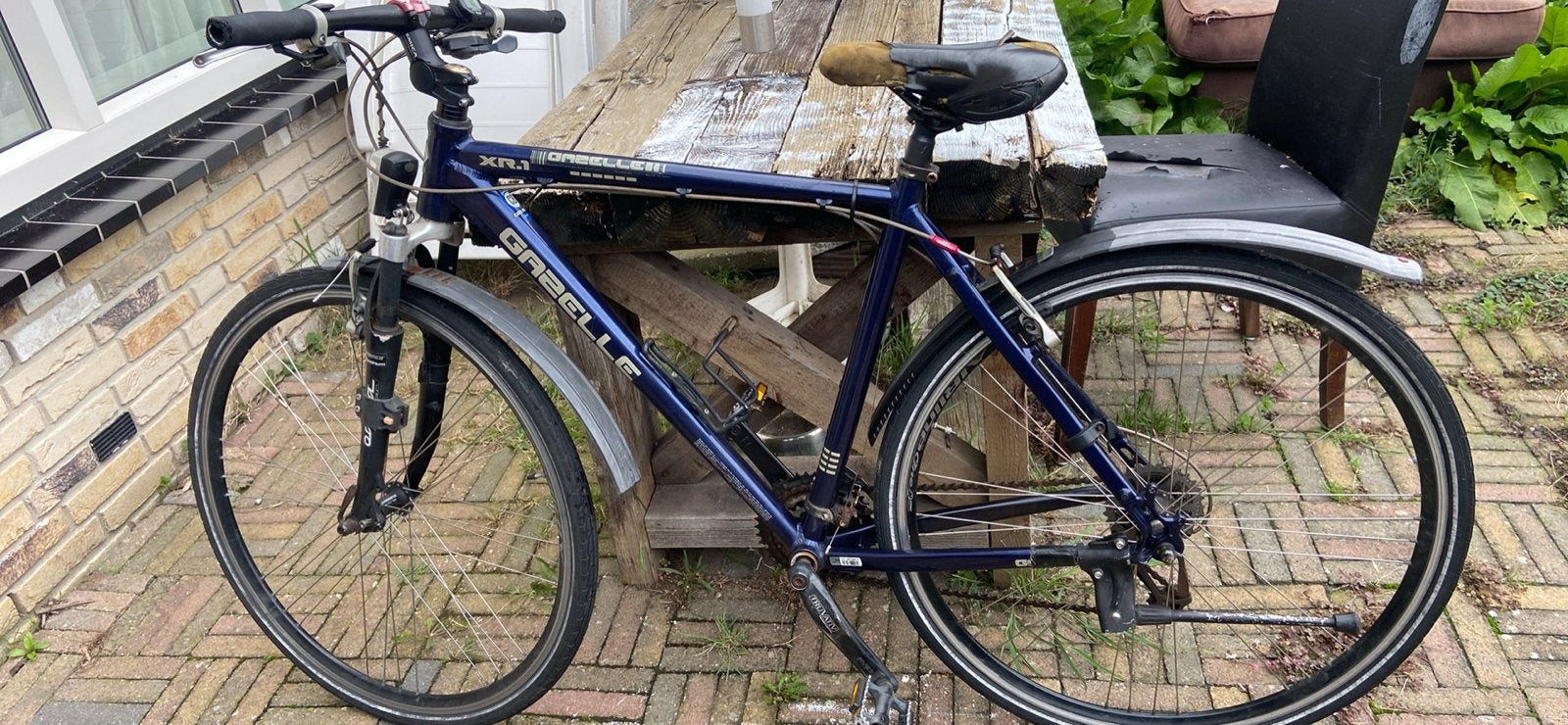 Gazelle XR1 Herenfiets- Gebruikt, Ophalen, Gebruikt, Velgrem, Versnellingen