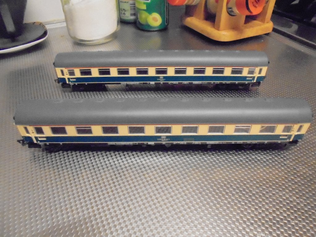 Fleischmann ho 2x wagons,nr 518010-80222-2, Gelijkstroom, Verzenden, Fleischmann, Wagon